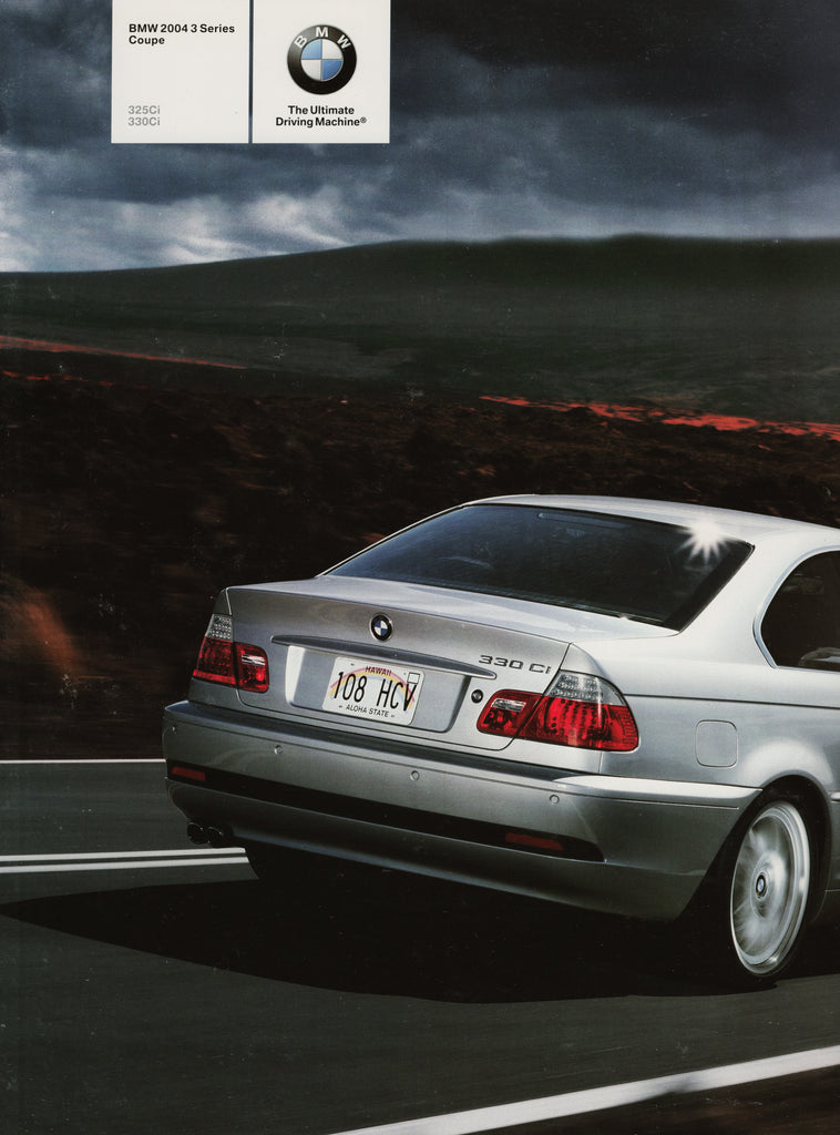 BMW-E46 Coupe, 2004-Dealership-Sales-Brochure