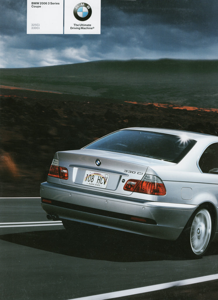 BMW-E46 Coupe, 2006-Dealership-Sales-Brochure