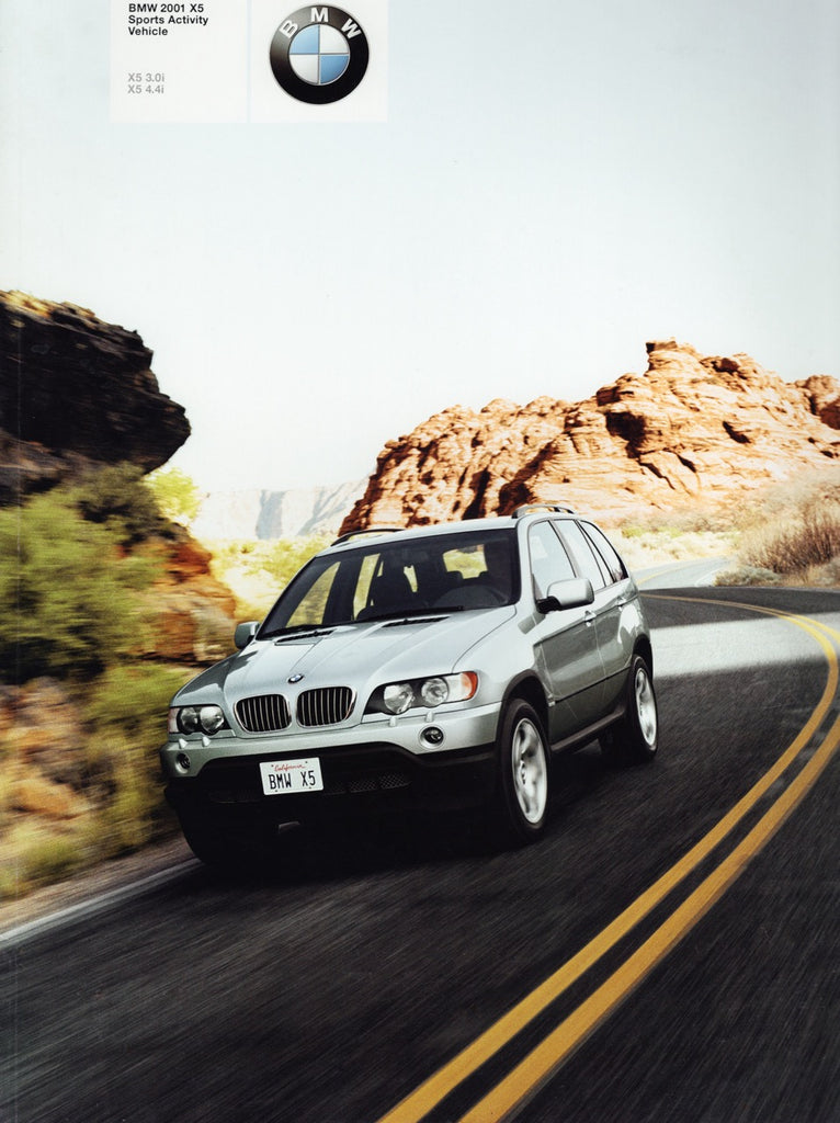 BMW-E53 X5, 2001-Dealership-Sales-Brochure