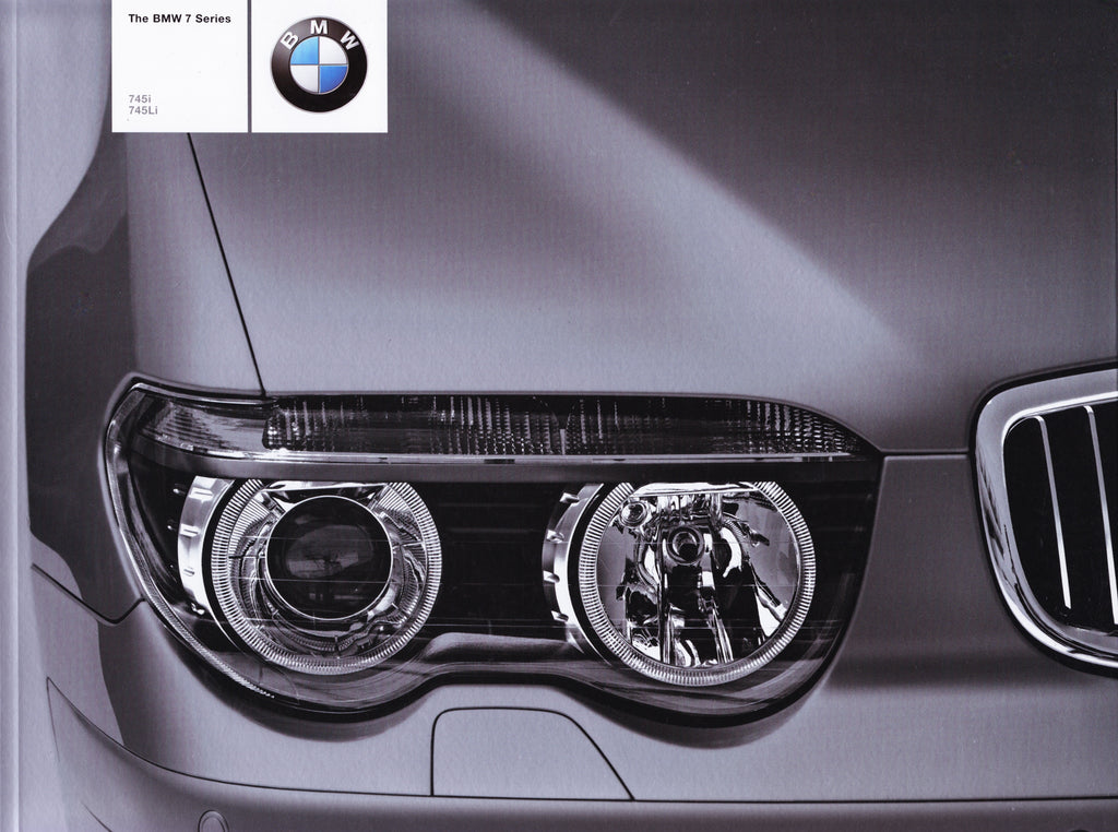 BMW-E65, E66 Sedan, 2003-Dealership-Sales-Brochure