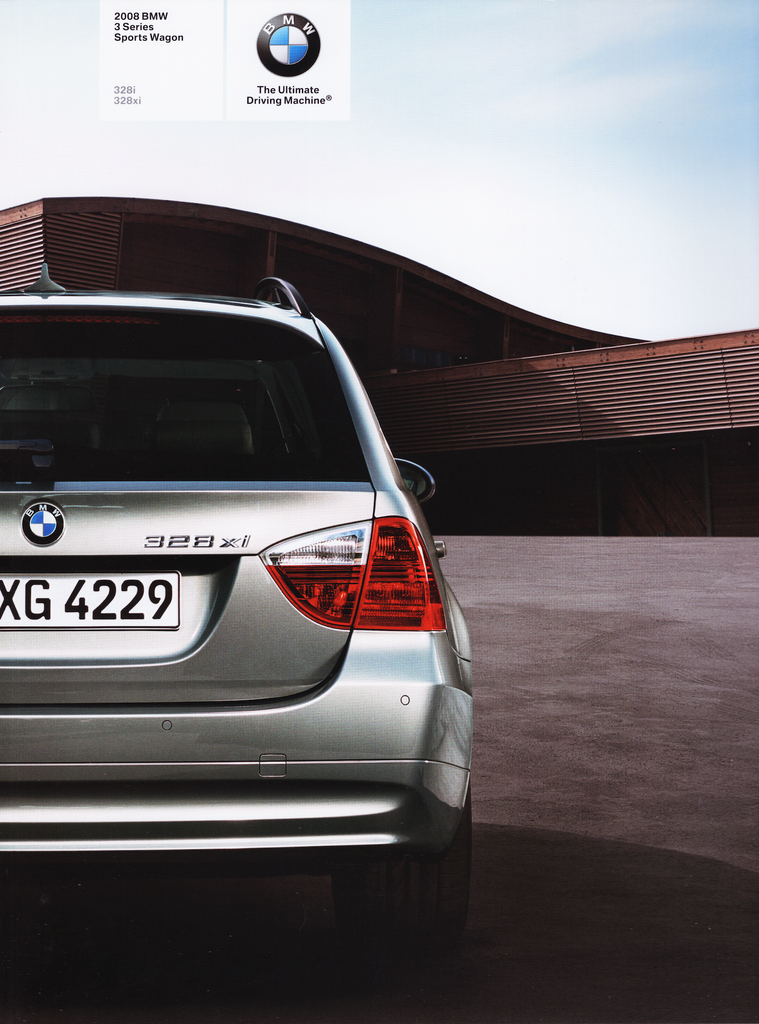 BMW-E91 Touring, 2008-Dealership-Sales-Brochure