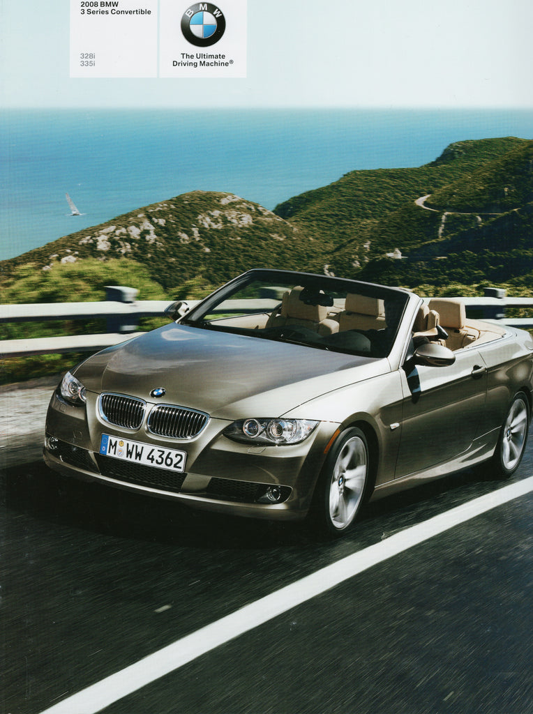 BMW-E93 Convertible, 2008-Dealership-Sales-Brochure