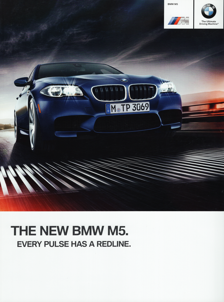 BMW-F10 M5, 2014-Dealership-Sales-Brochure