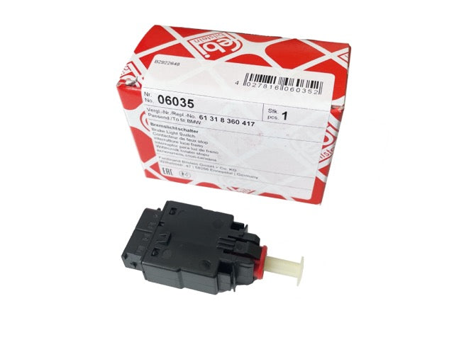 BMW Brake Light Switch - Febi Bilstein 61318360417-BIMMERtips.com