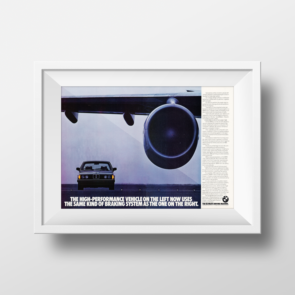 BMW-E23 High-Performance Brakes-Magazine-Ad
