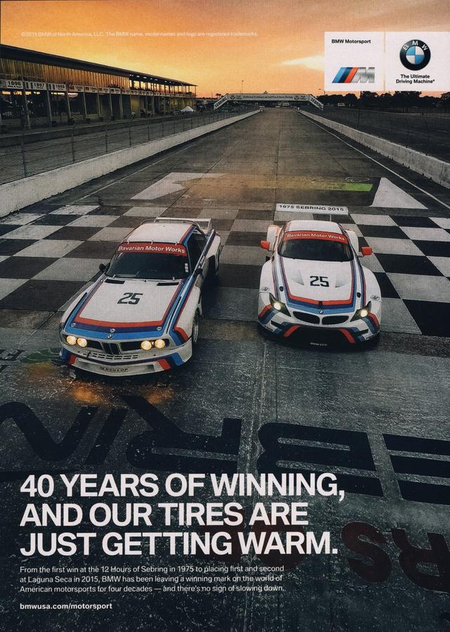 BMW-E9 CSL Batmobile 40 Years of Winning-Vintage-Print-Magazine-Ad-BIMMERtips.com
