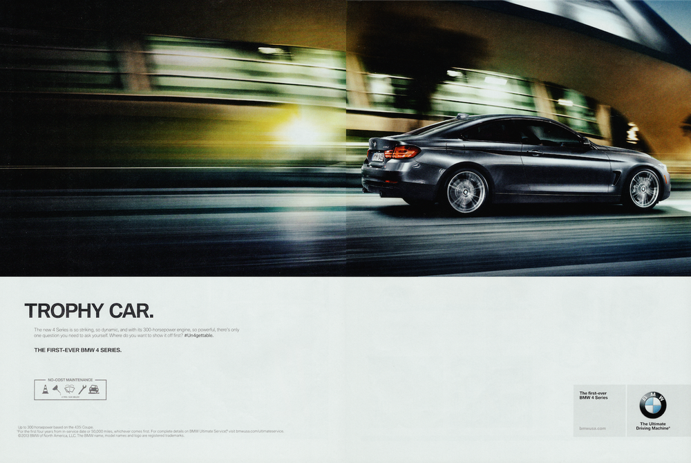 BMW-F32 435i Trophy Car-Magazine-Ad