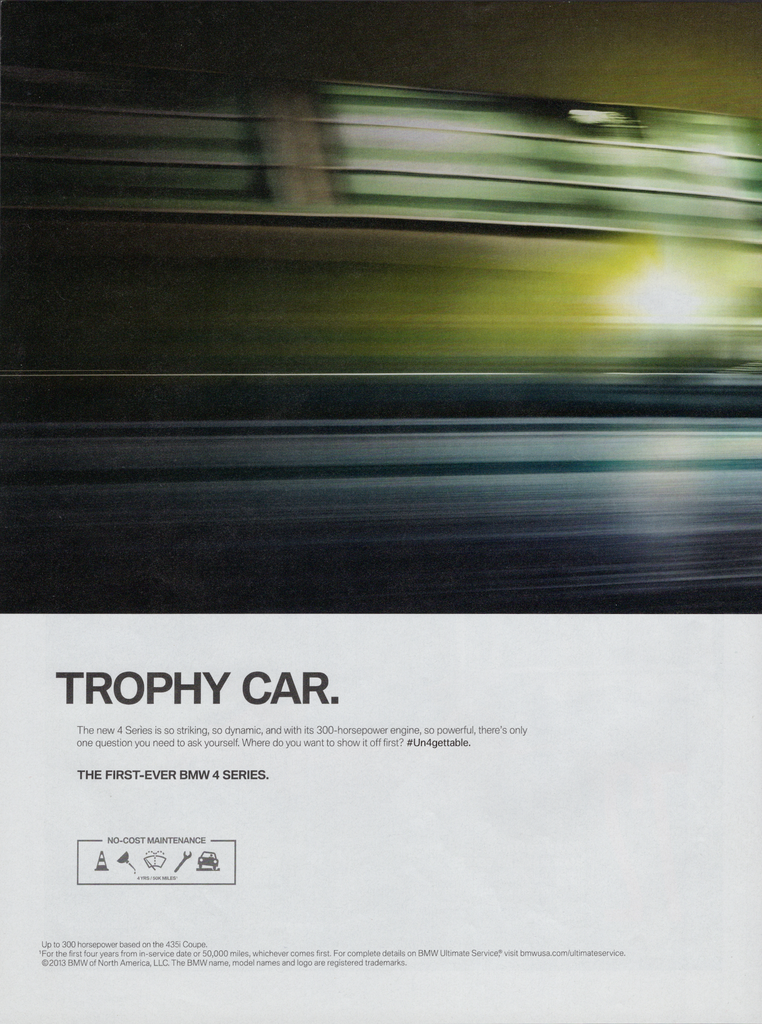 BMW-F32 435i Trophy Car-Magazine-Ad