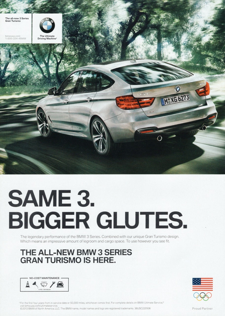 BMW-F34 Bigger Glutes-Magazine-Ad