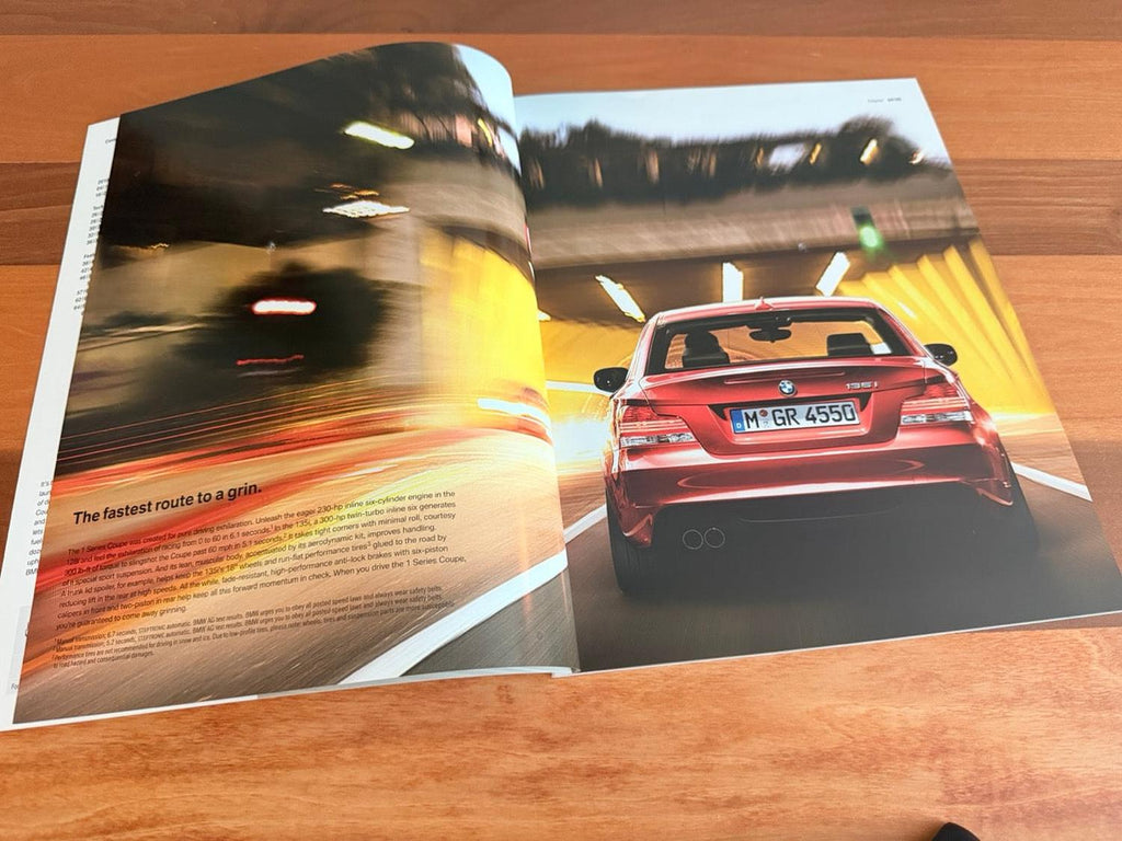 BMW-E82 Coupe, 2010-Dealership-Sales-Brochure
