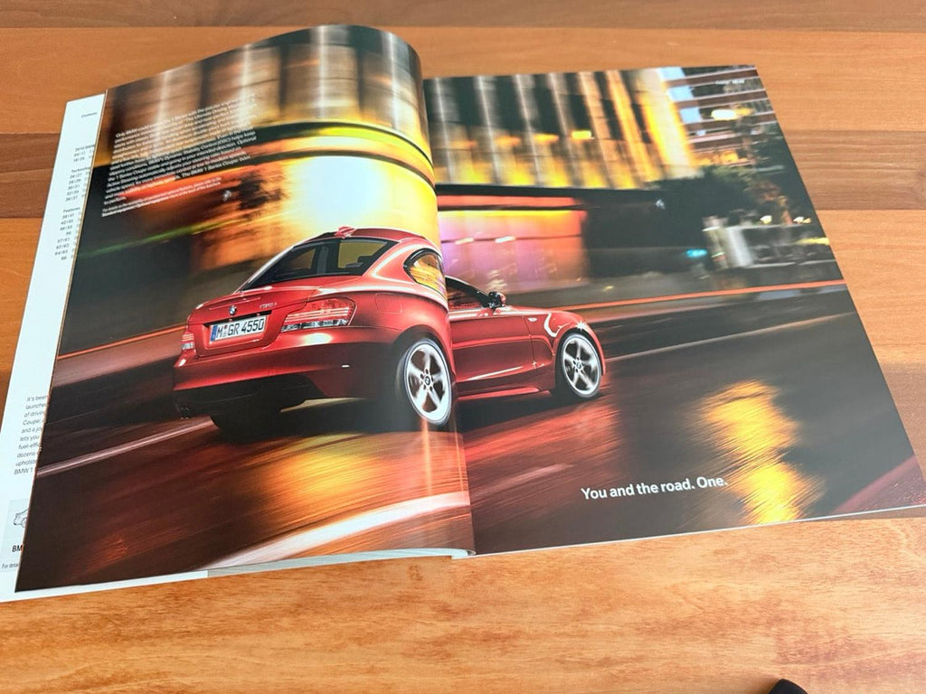 BMW-E82 Coupe, 2010-Dealership-Sales-Brochure