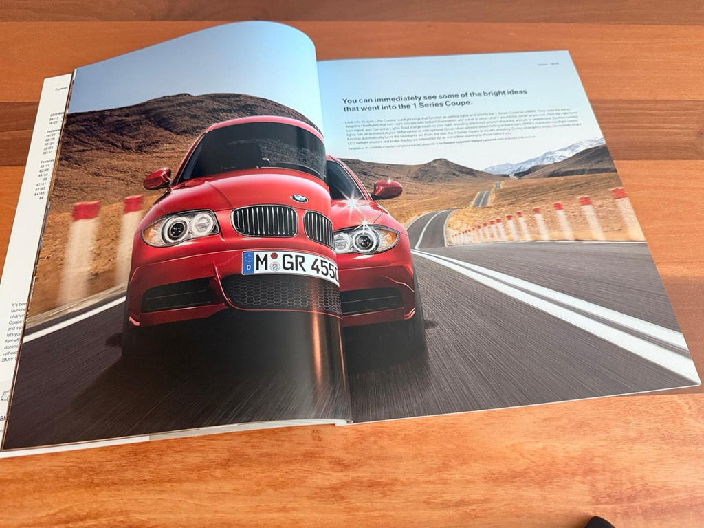 BMW-E82 Coupe, 2010-Dealership-Sales-Brochure