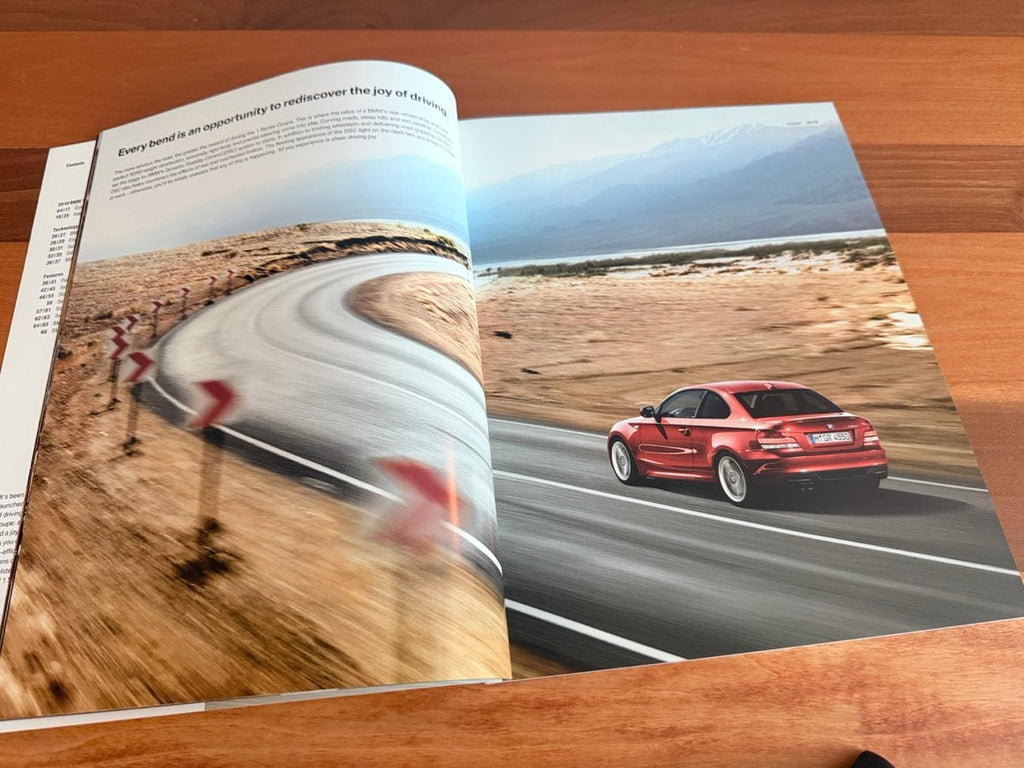 BMW-E82 Coupe, 2010-Dealership-Sales-Brochure