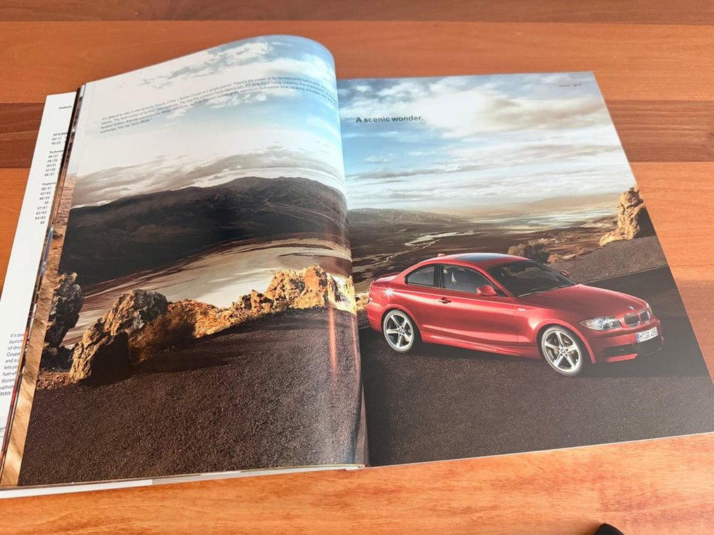 BMW-E82 Coupe, 2010-Dealership-Sales-Brochure