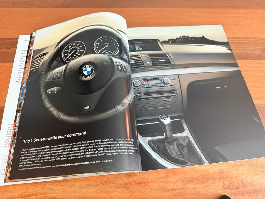 BMW-E82 Coupe, 2010-Dealership-Sales-Brochure