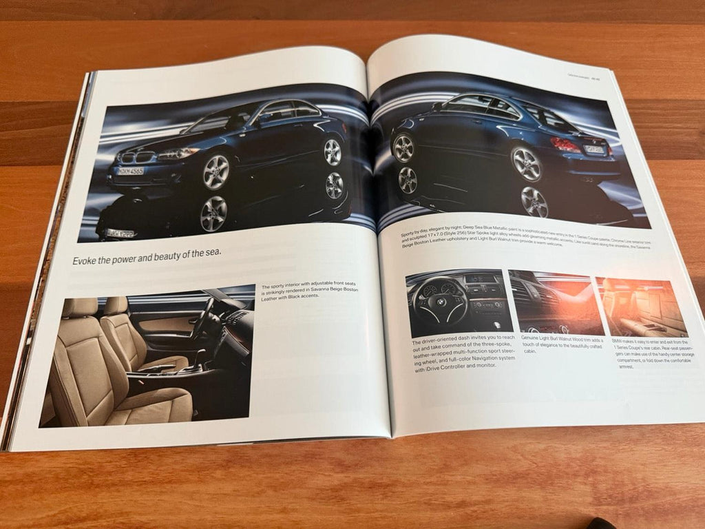 BMW-E82 Coupe, 2010-Dealership-Sales-Brochure