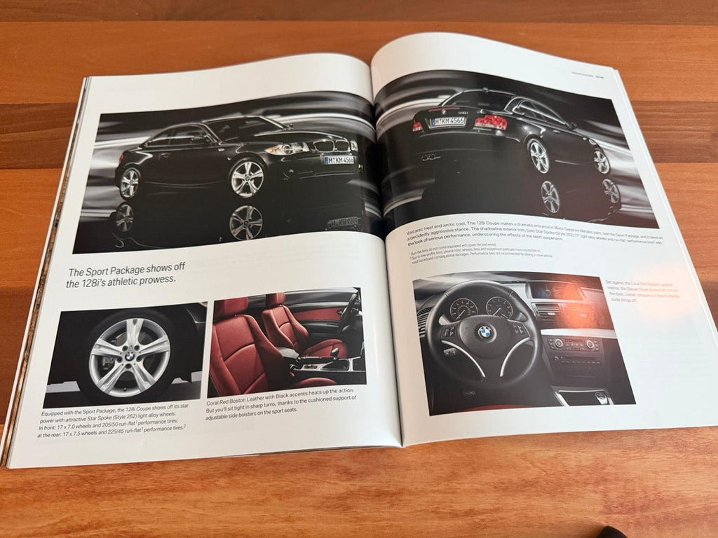 BMW-E82 Coupe, 2010-Dealership-Sales-Brochure