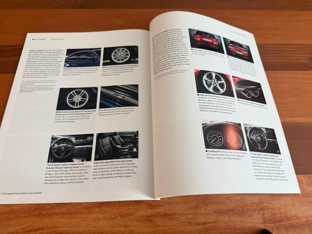 BMW-E82 Coupe, 2010-Dealership-Sales-Brochure