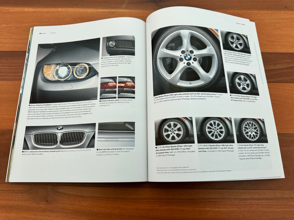 BMW-E92 Coupe, 2008-Dealership-Sales-Brochure