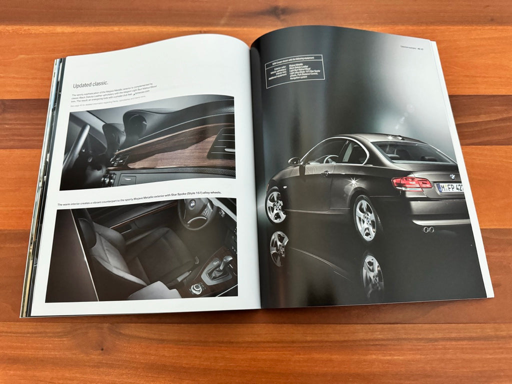 BMW-E92 Coupe, 2009-Dealership-Sales-Brochure
