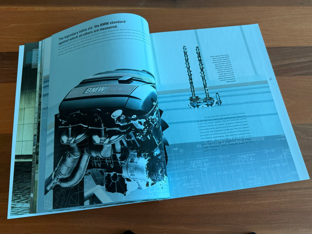 BMW-E39 Sedan, 2002-Dealership-Sales-Brochure