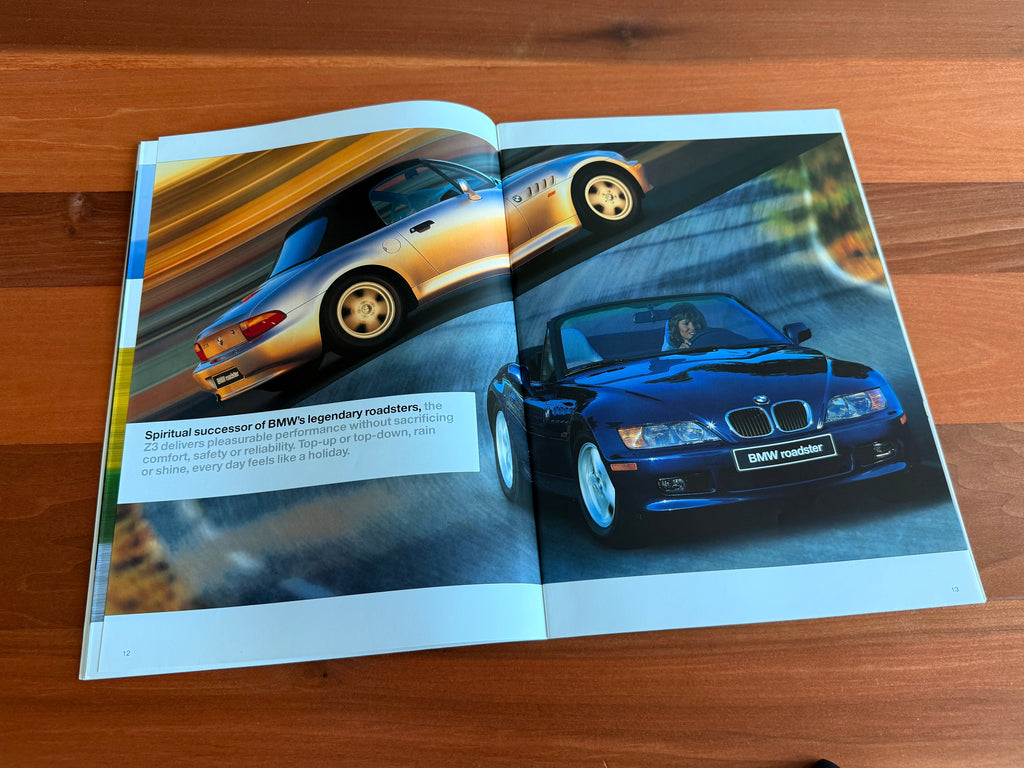 BMW-Z3 Roadster, 1996-Dealership-Sales-Brochure