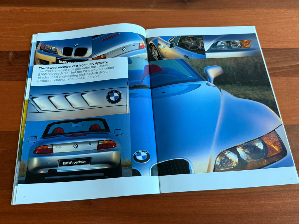 BMW-Z3 Roadster, 1996-Dealership-Sales-Brochure