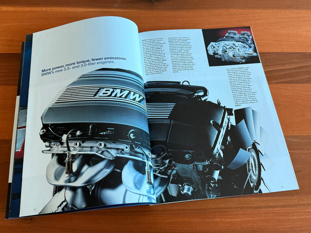 BMW-E36 Convertible, 1995-Dealership-Sales-Brochure