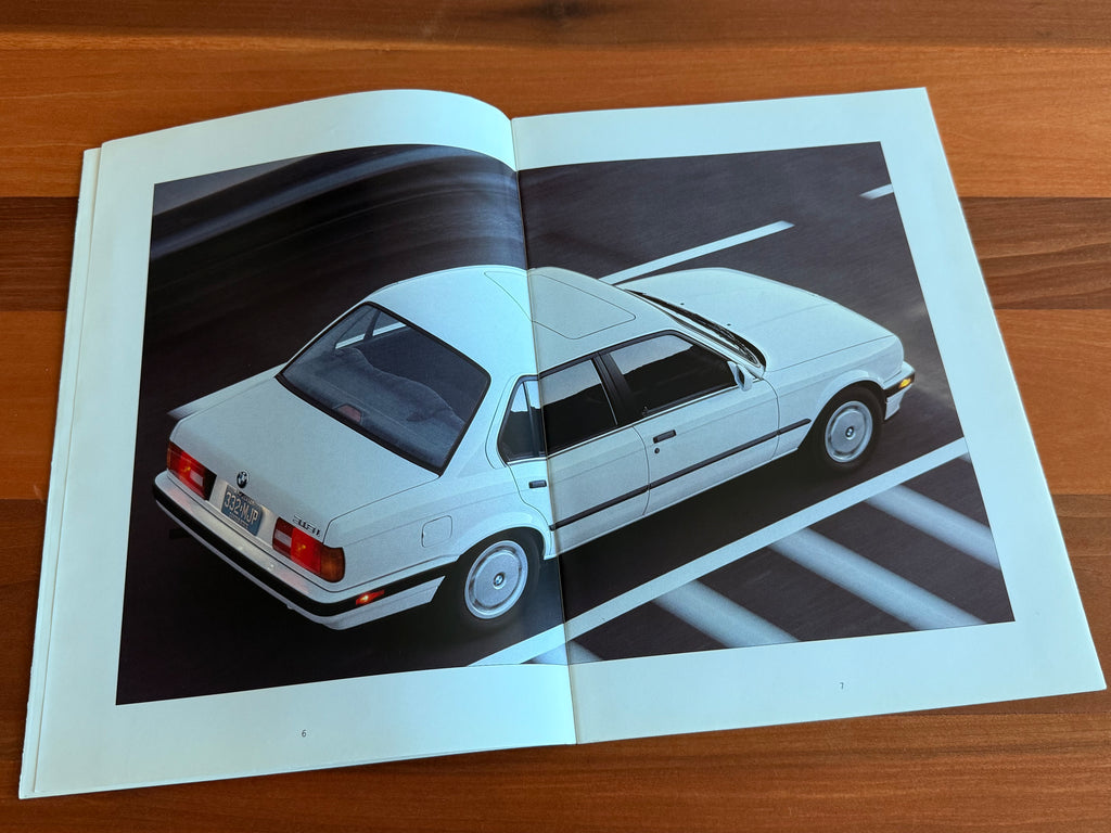 BMW-E30 318is 318i 1990-Dealership-Sales-Brochure