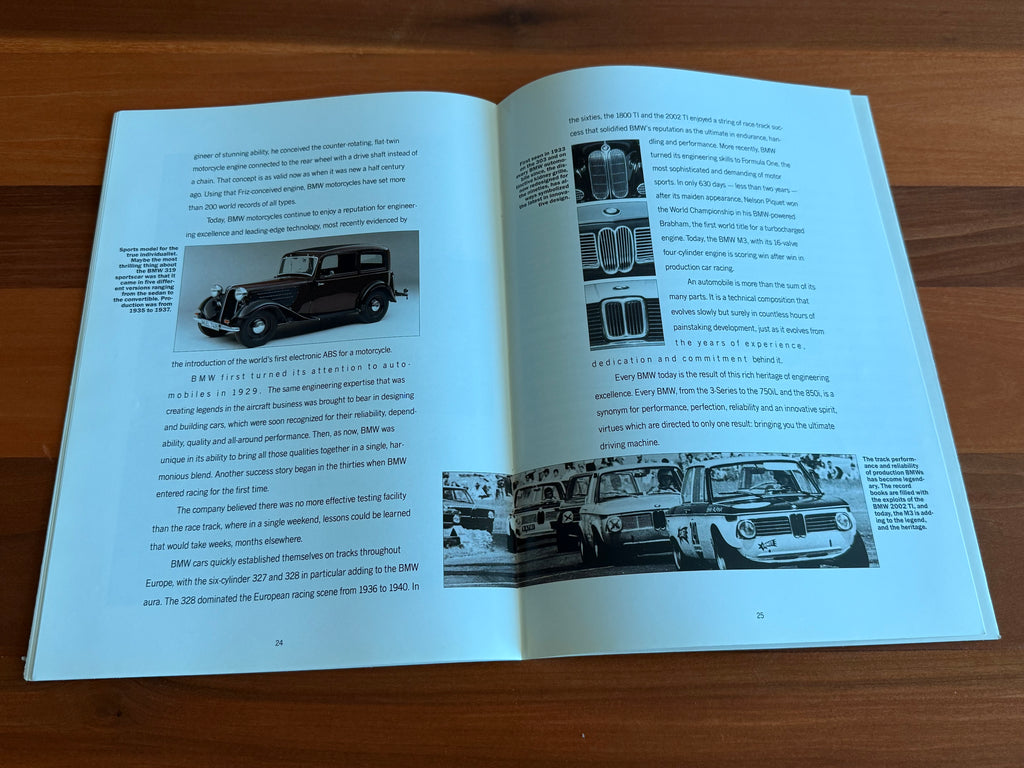 BMW-E30 318is 318i 1990-Dealership-Sales-Brochure