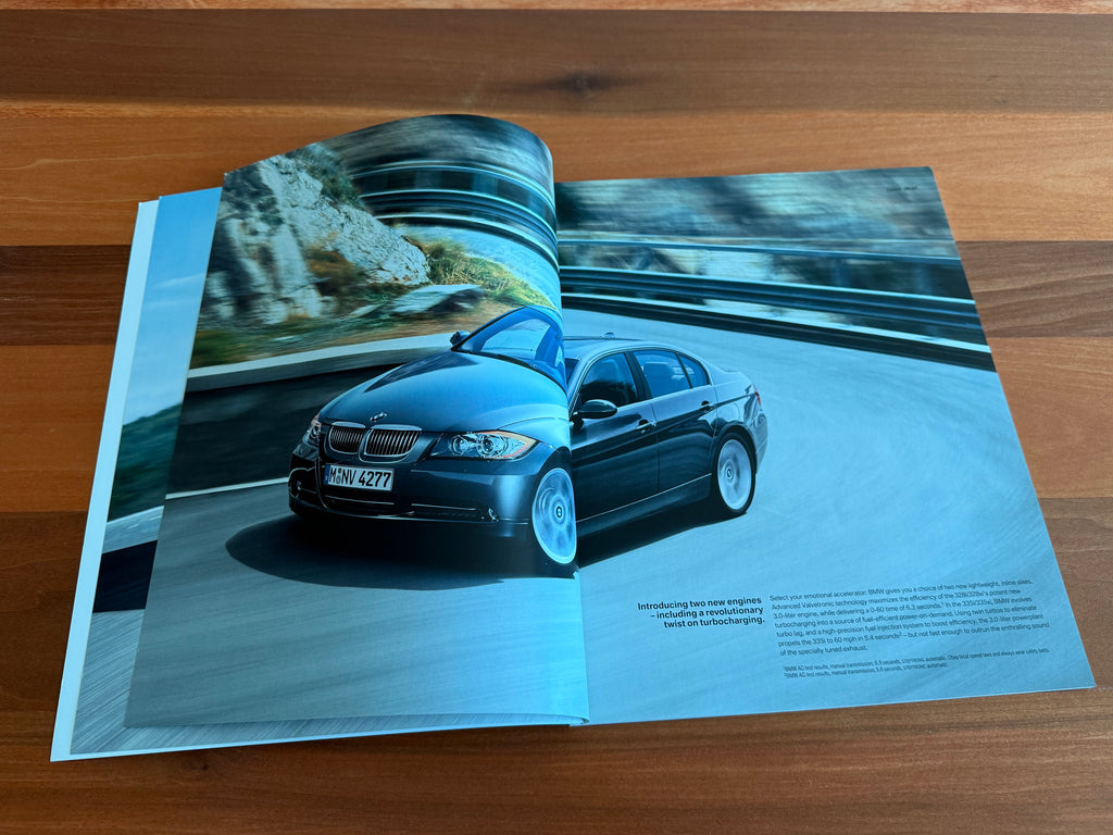 BMW-E90 Sedan, 2007-Dealership-Sales-Brochure