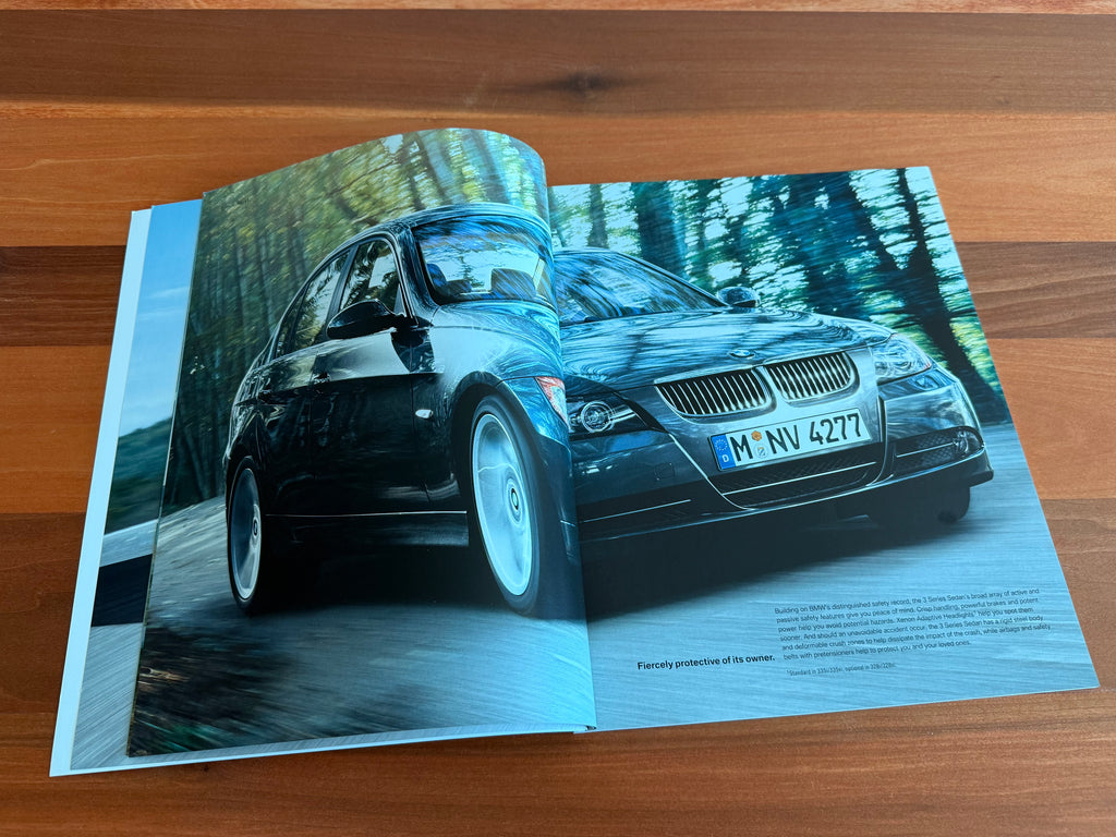 BMW-E90 Sedan, 2007-Dealership-Sales-Brochure