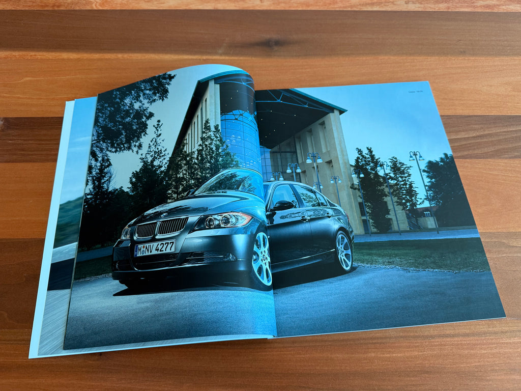 BMW-E90 Sedan, 2007-Dealership-Sales-Brochure