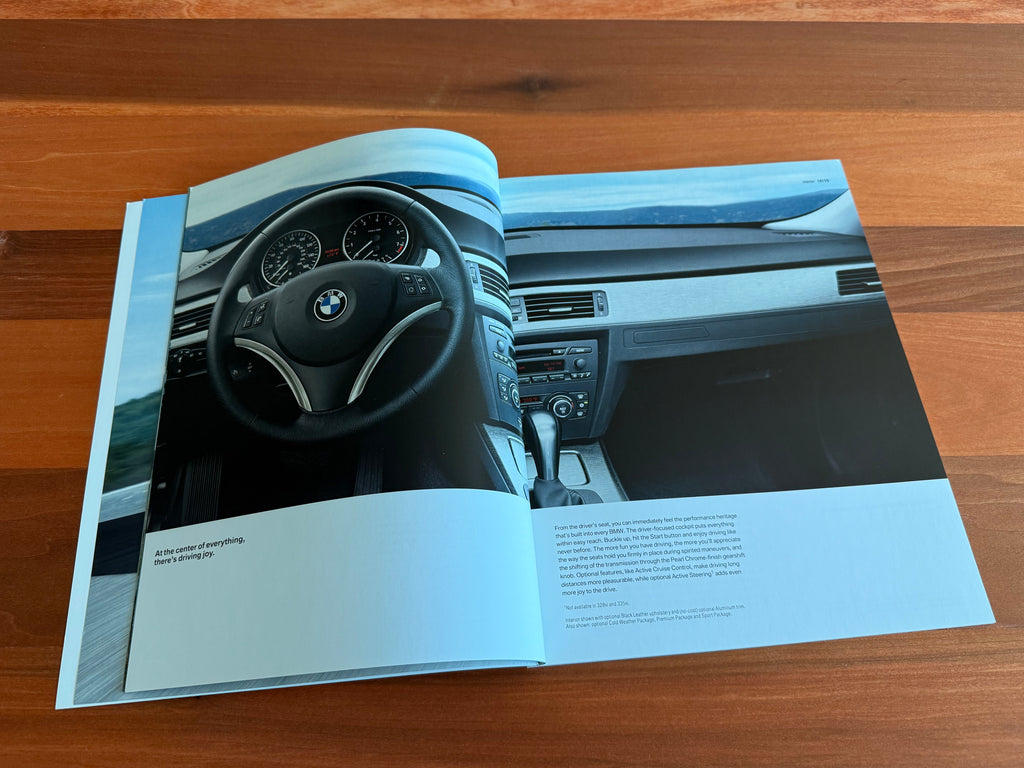 BMW-E90 Sedan, 2007-Dealership-Sales-Brochure