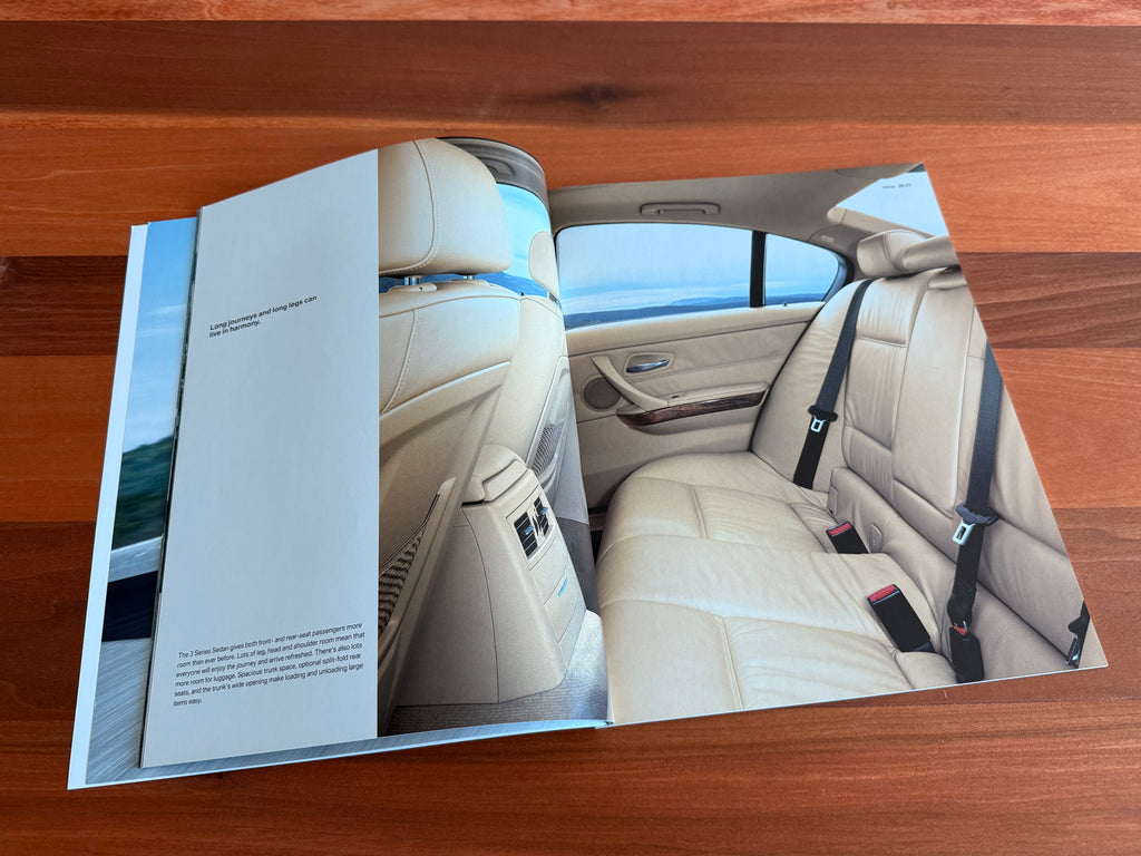 BMW-E90 Sedan, 2007-Dealership-Sales-Brochure