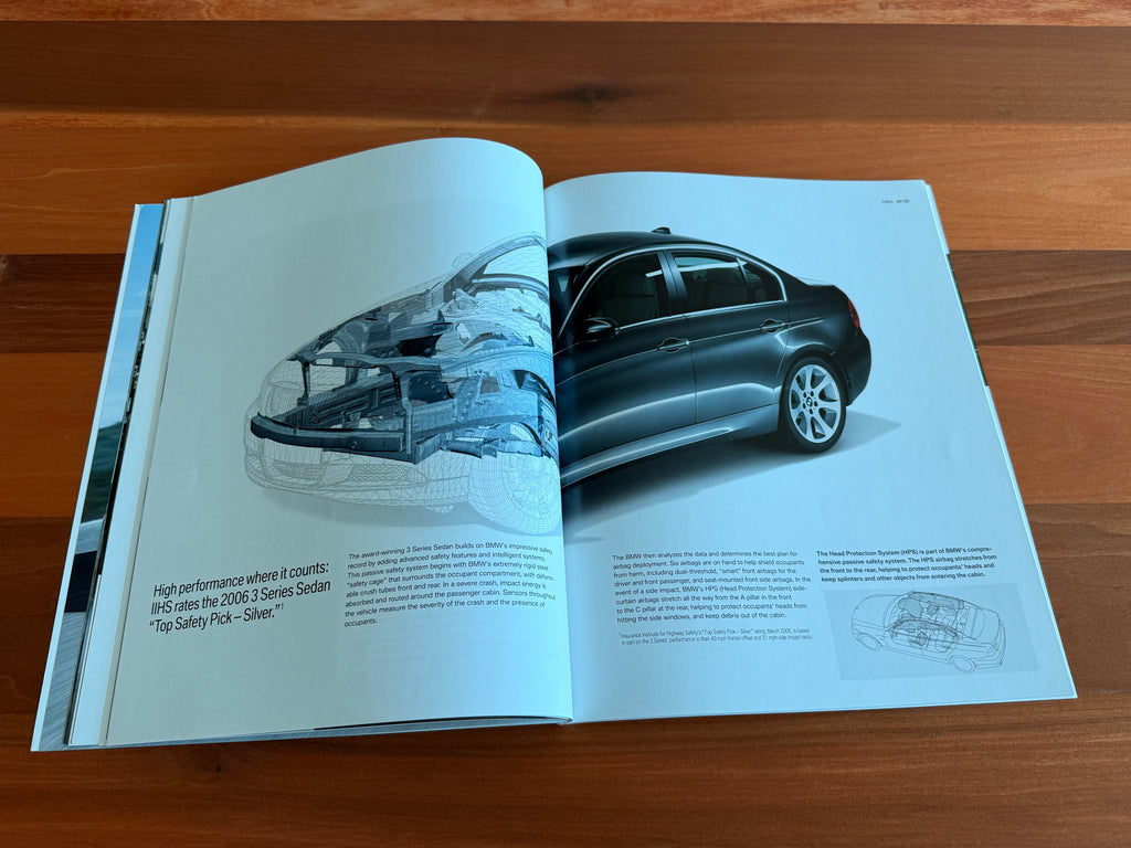 BMW-E90 Sedan, 2007-Dealership-Sales-Brochure