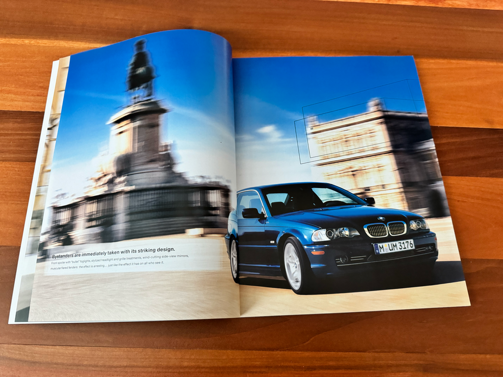 BMW-E46 Coupe, 2002-Dealership-Sales-Brochure