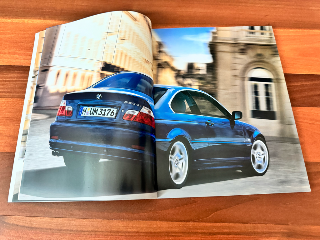 BMW-E46 Coupe, 2002-Dealership-Sales-Brochure