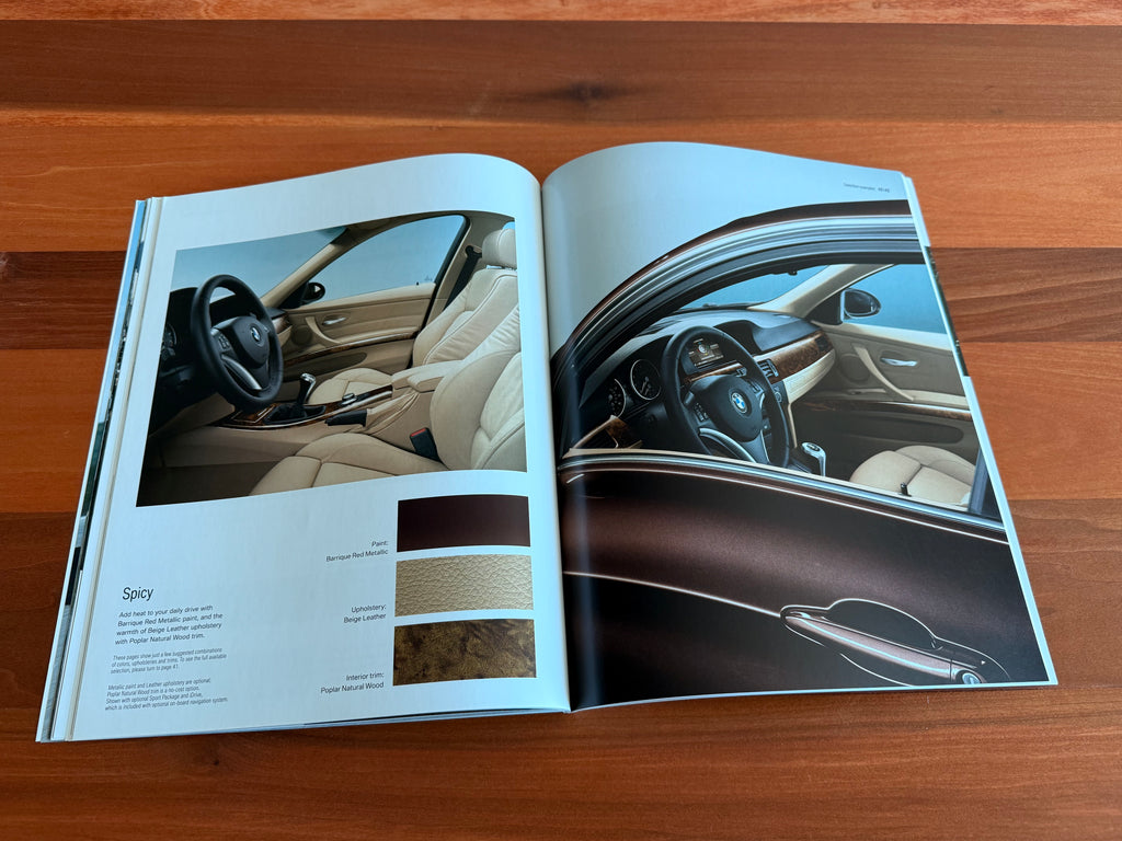 BMW-E90 Sedan, 2007-Dealership-Sales-Brochure