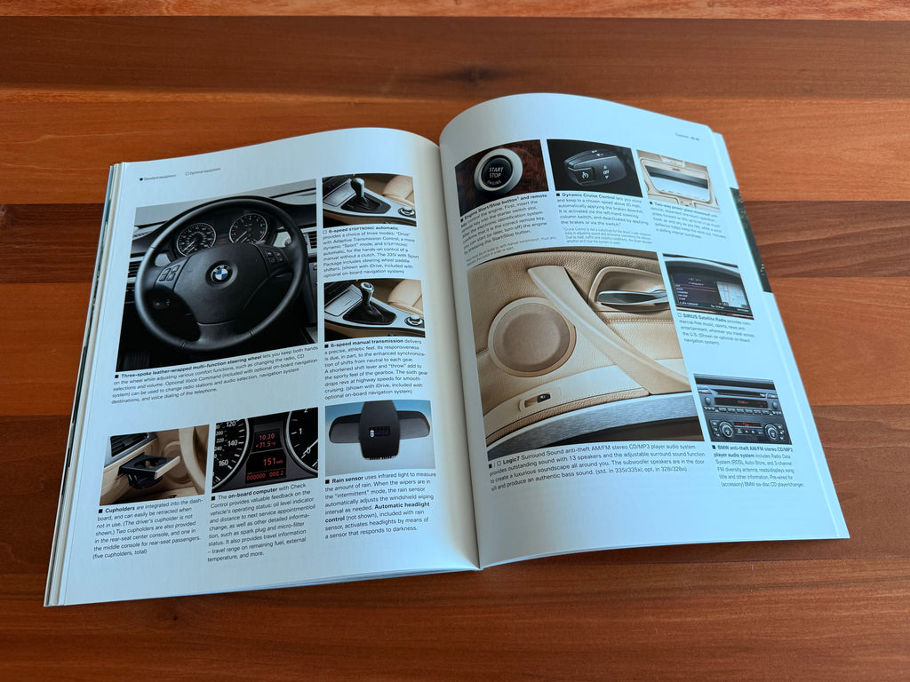 BMW-E90 Sedan, 2007-Dealership-Sales-Brochure