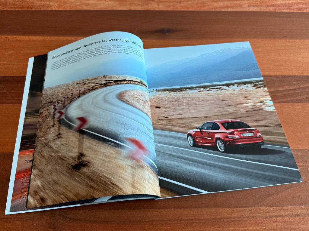 BMW-E82 Coupe, 2009-Dealership-Sales-Brochure