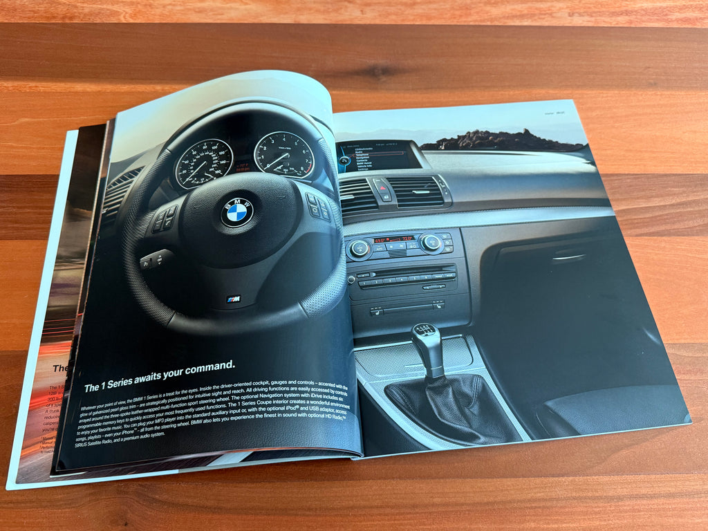 BMW-E82 Coupe, 2009-Dealership-Sales-Brochure