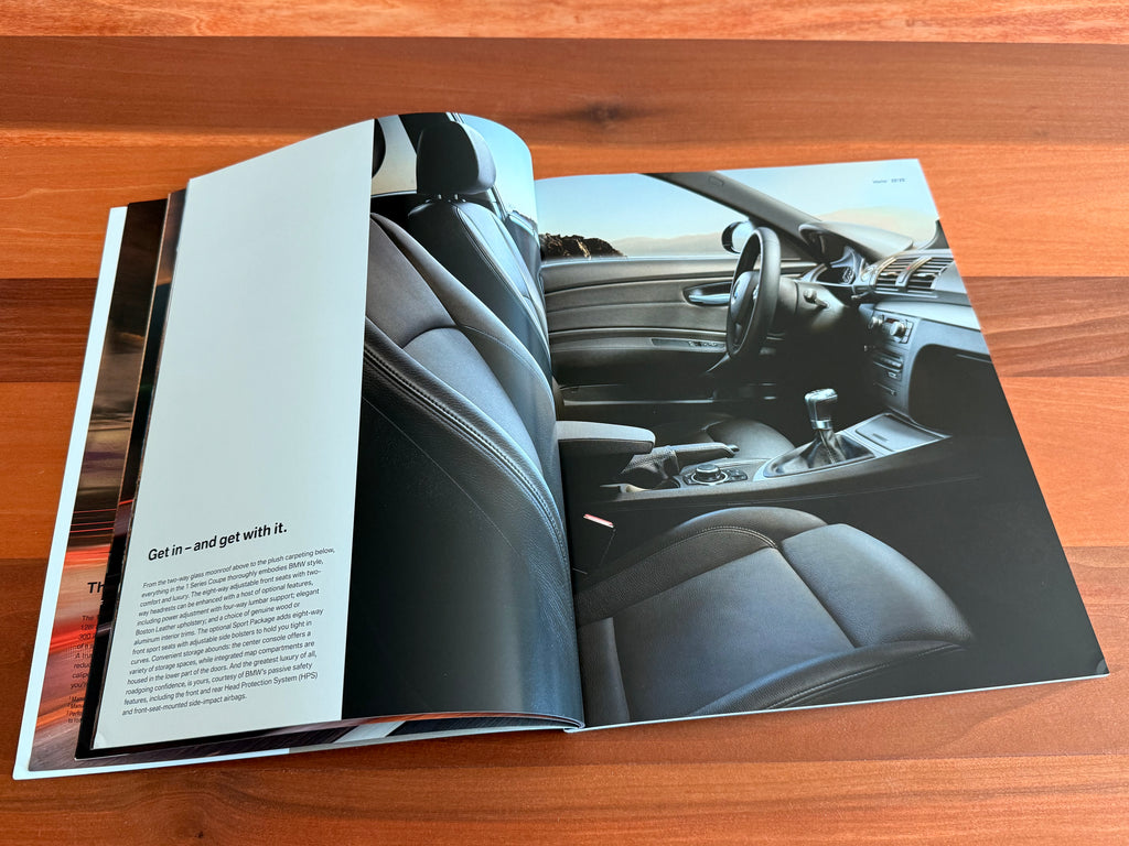 BMW-E82 Coupe, 2009-Dealership-Sales-Brochure