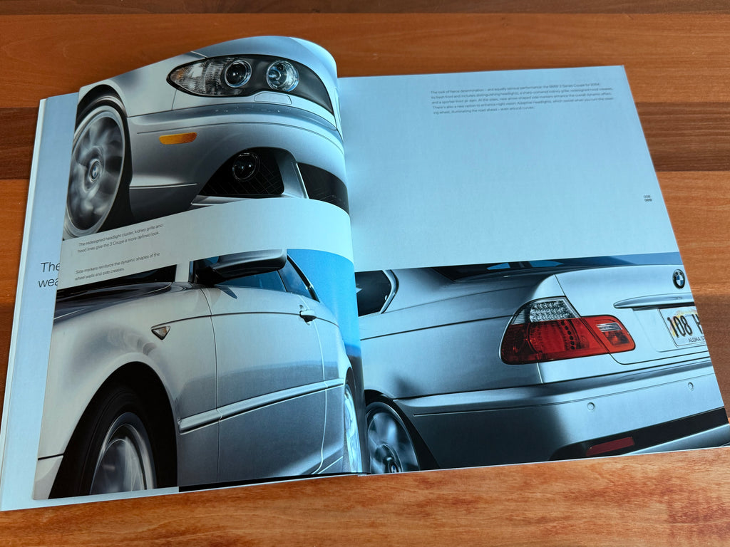 BMW-E46 Coupe, 2004-Dealership-Sales-Brochure