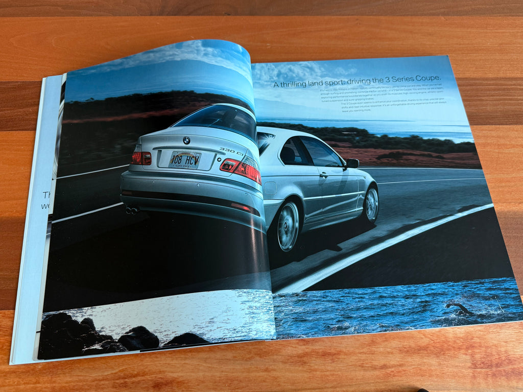 BMW-E46 Coupe, 2004-Dealership-Sales-Brochure