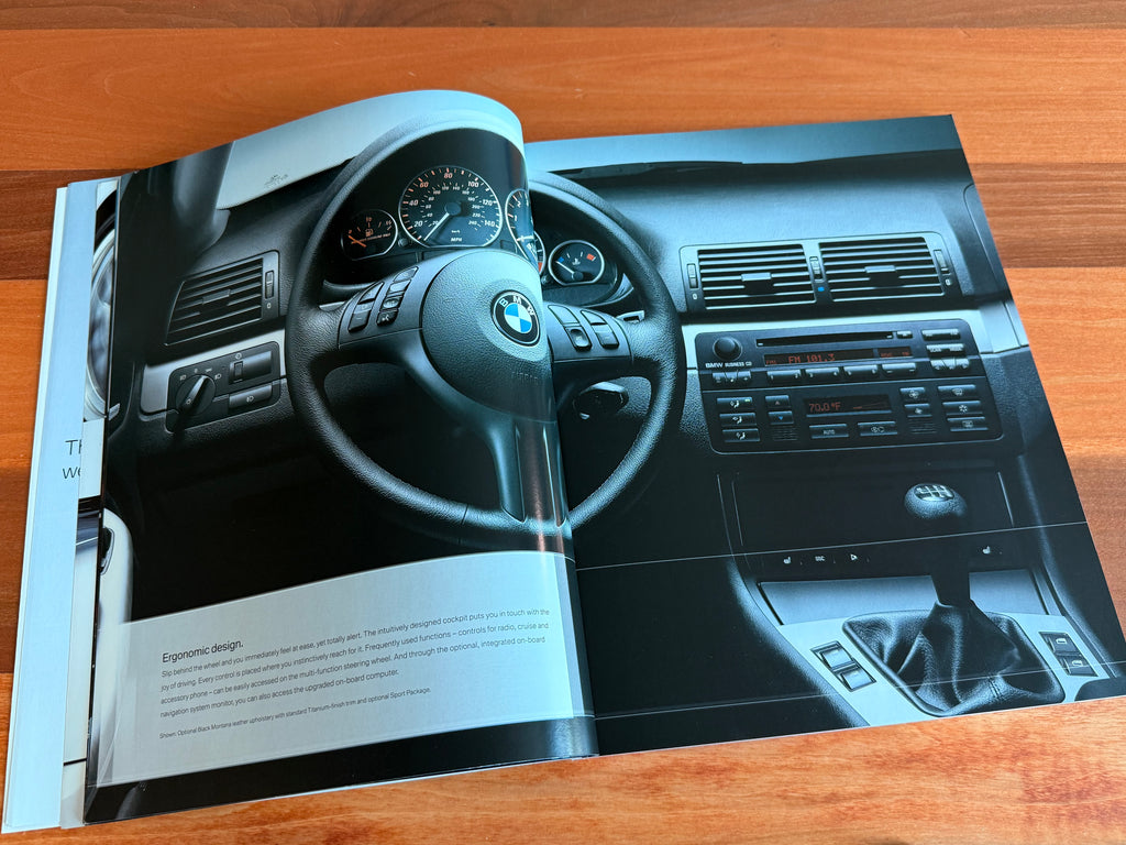 BMW-E46 Coupe, 2004-Dealership-Sales-Brochure