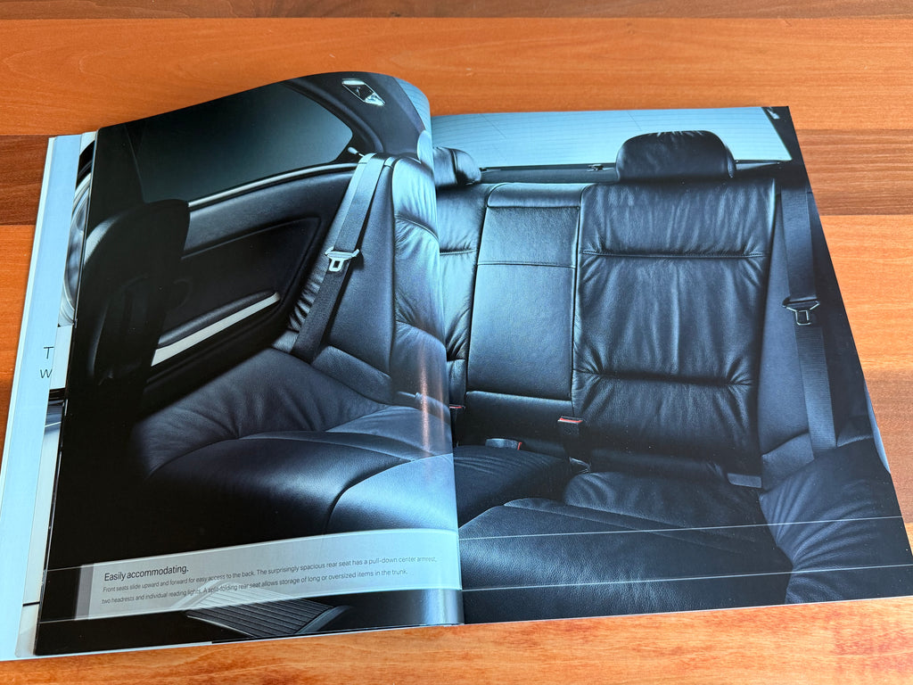 BMW-E46 Coupe, 2004-Dealership-Sales-Brochure