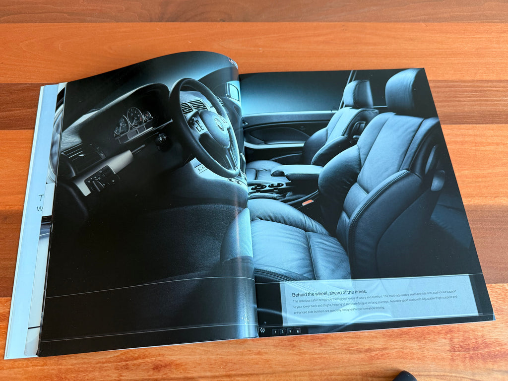 BMW-E46 Coupe, 2004-Dealership-Sales-Brochure