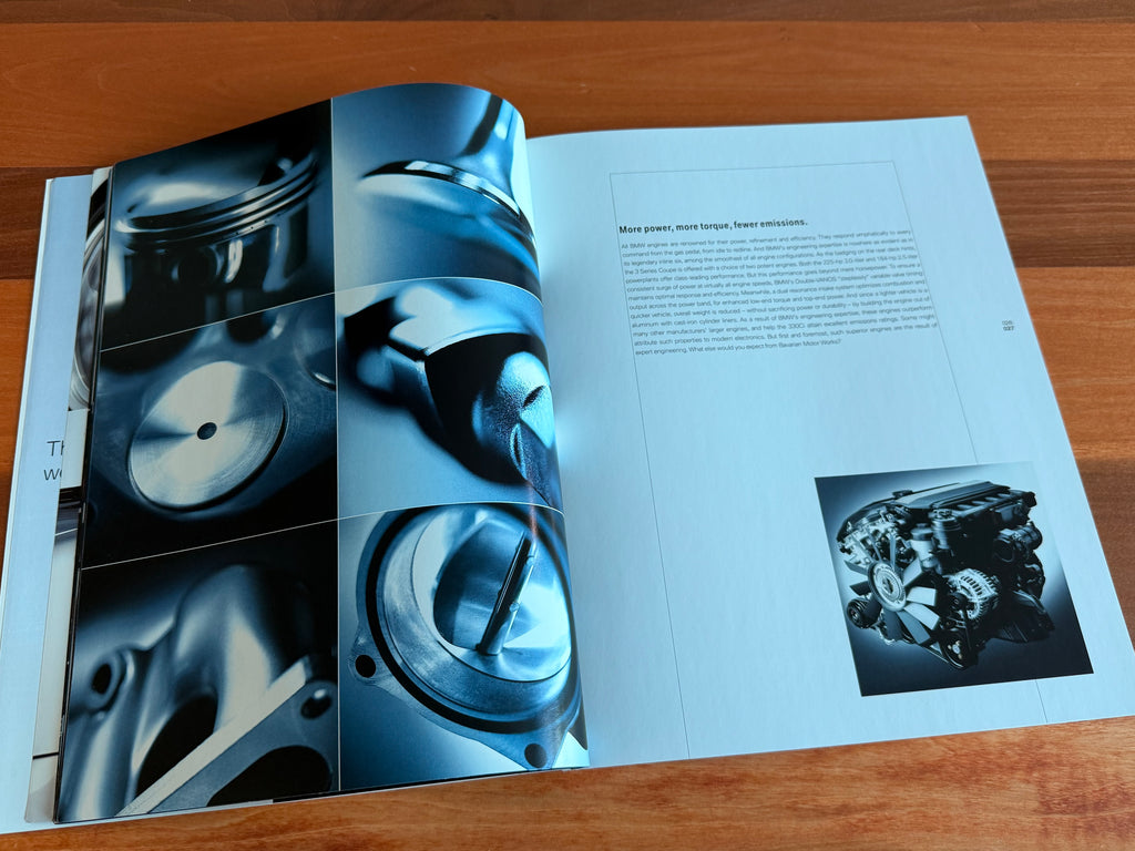 BMW-E46 Coupe, 2004-Dealership-Sales-Brochure