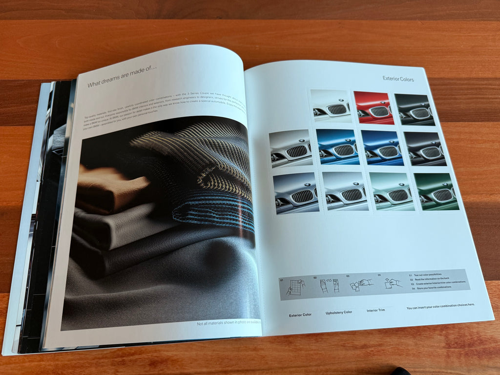 BMW-E46 Coupe, 2004-Dealership-Sales-Brochure